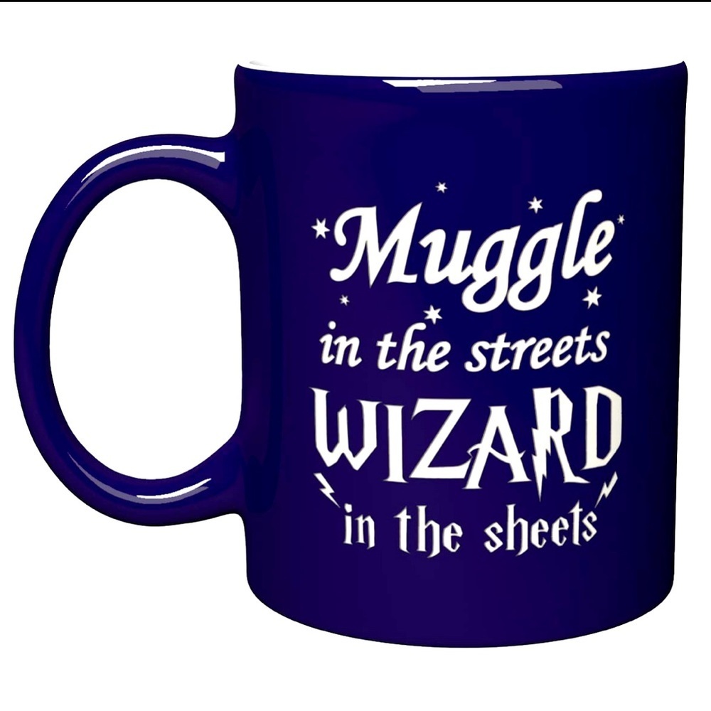 Harry Potter Muggle In The Streets, Wizard In The Sheets Mug